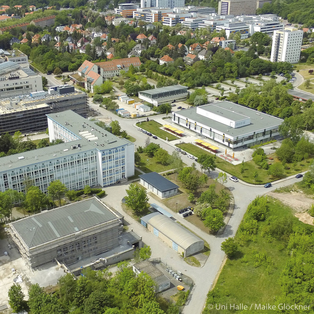 Im Rahmen des Strukturwandels sind auch Erweiterungen am Weinberg Campus (u.a. Biomedizin und Bioökonomie) geplant.